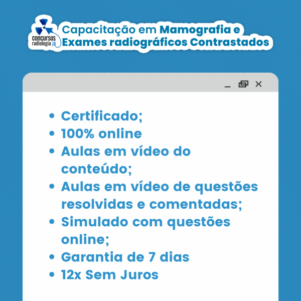 Mamografia e Exames Radiológicos Contrastados - Imagem 2